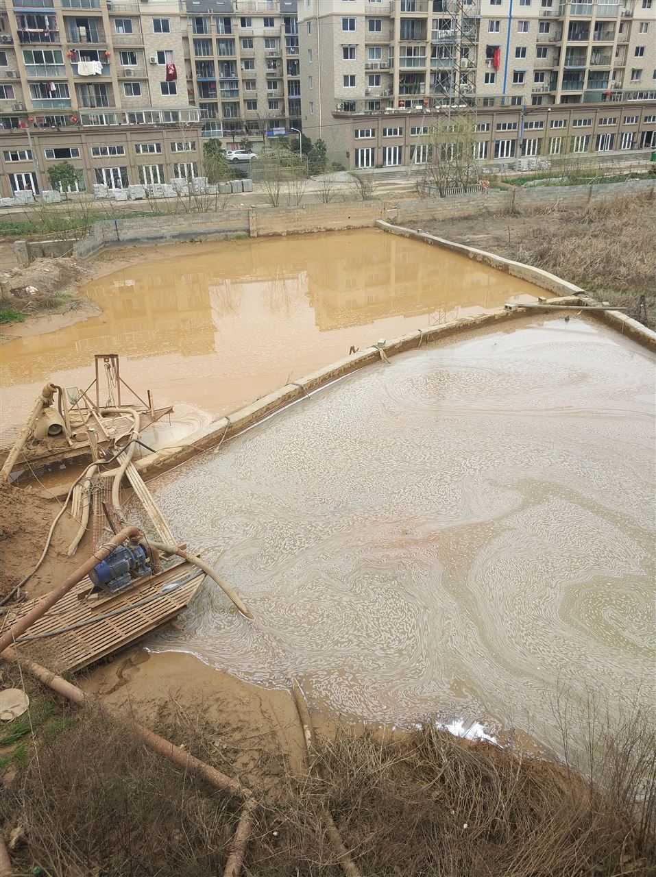玉林沉淀池淤泥清理-厂区废水池淤泥清淤